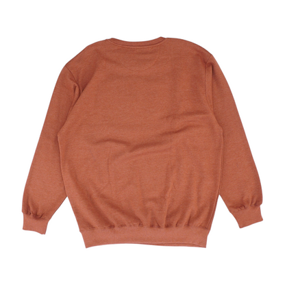 Rust Plus Size Graphic Sweatshirt Pullover