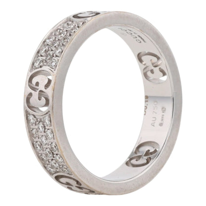 1/5 ctw 18K White Gold Diamond Band Ring
