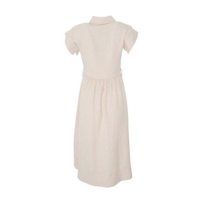Beige Midi Dress