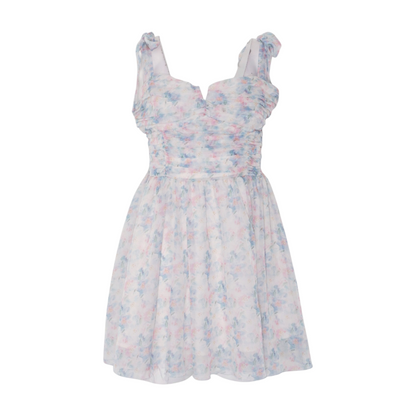 Multi Floral Mini Dress