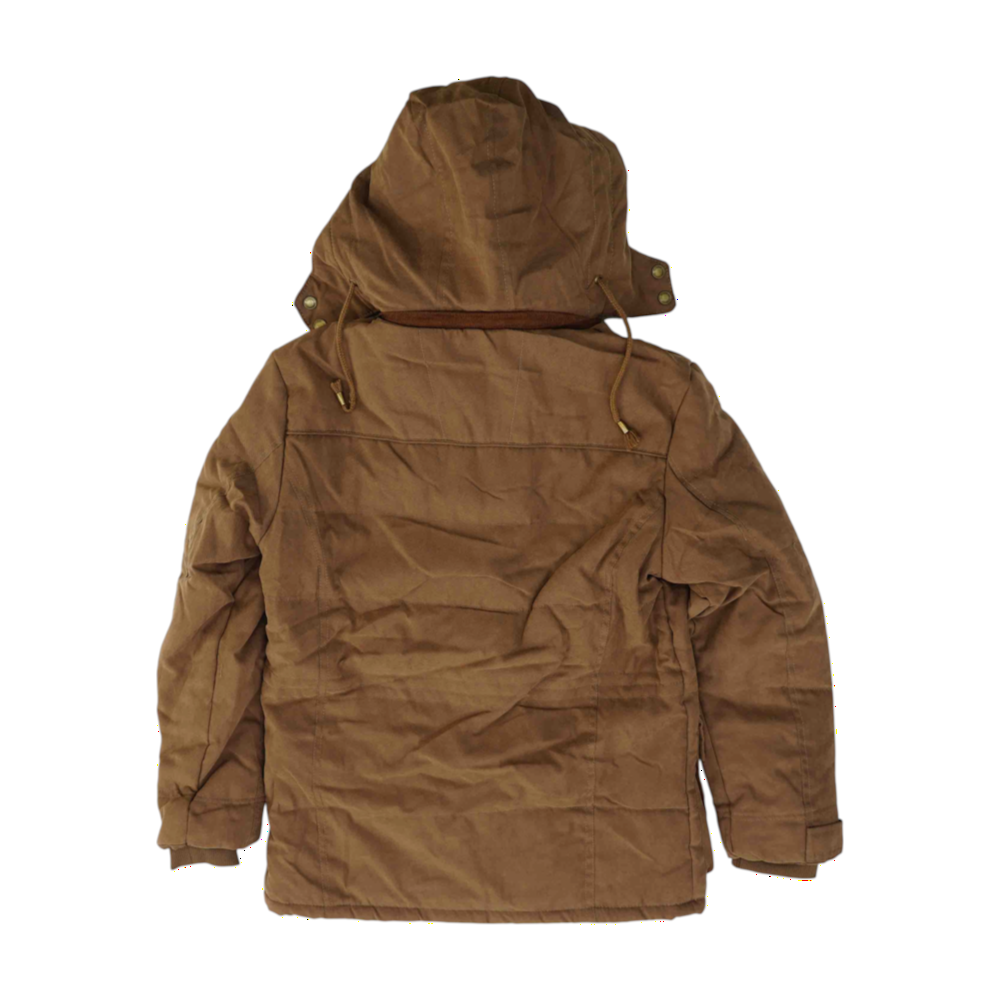Brown Solid Jacket