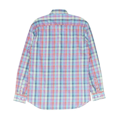 Multi Check Long Sleeve Button Down