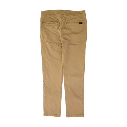 Khaki Straight Pants