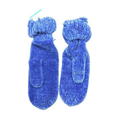 Blue Polyester Gloves