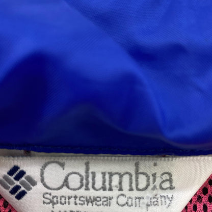 Vintage Blue Color Block Jacket