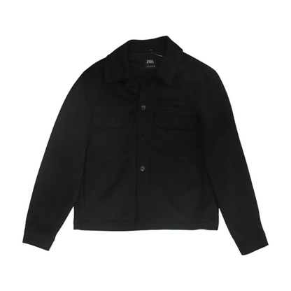 Black Solid Jacket