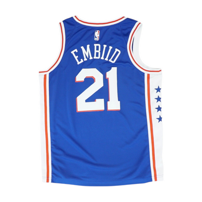 Men's Blue Philadelphia 76ers Sleeveless Jersey