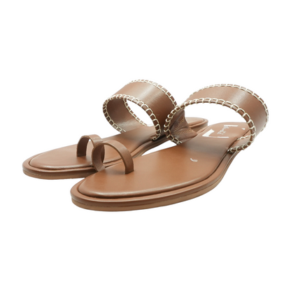 Brown Flat Sandals