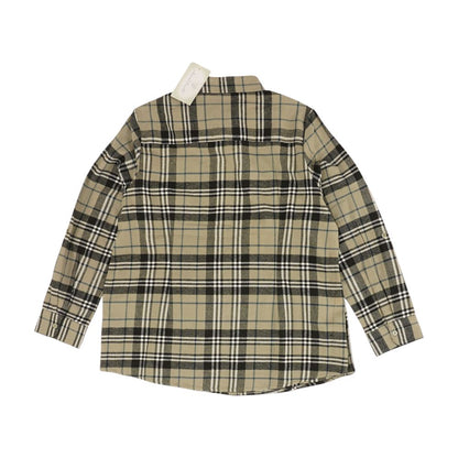 Green Plaid Button Down