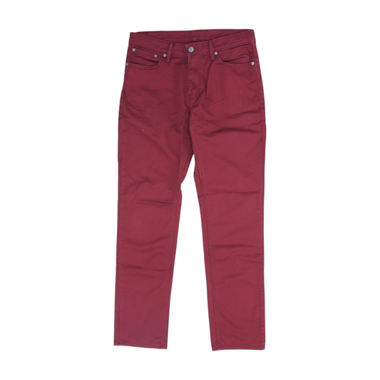 511 Burgundy Slim Jeans