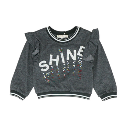 Gray Sweatshirt Pullover