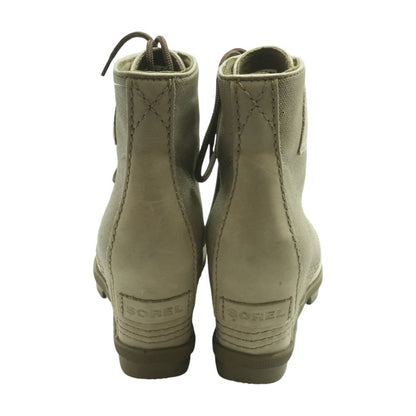 Beige Ankle Boots