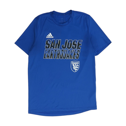 Blue Solid Active T-Shirt