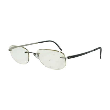 Black Titan Oval Prescription Eyewear