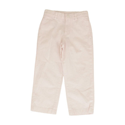 Pink Striped Chino Pants