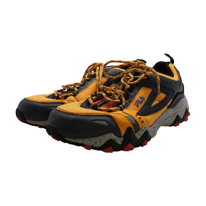 Yellow Low-Top Athletic Shoes