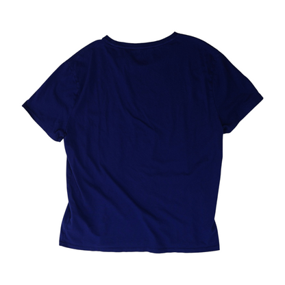 Blue Solid T-Shirt
