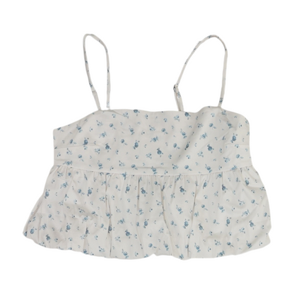 Blue Floral Blouse