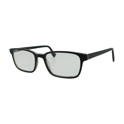 Black Crane W Square Prescription Eyewear