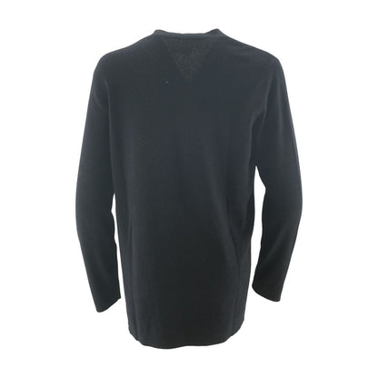 Black Cardigan Sweater