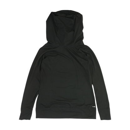 Black Solid Hoodie Pullover