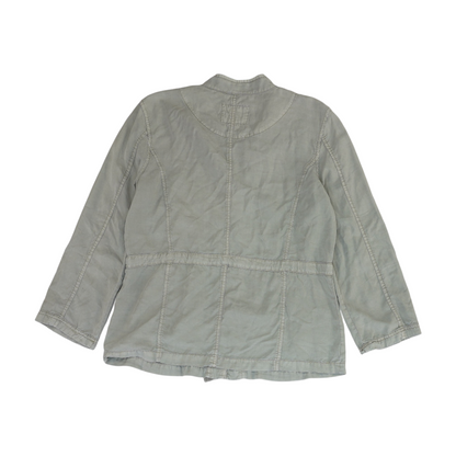 Gray Solid Jacket
