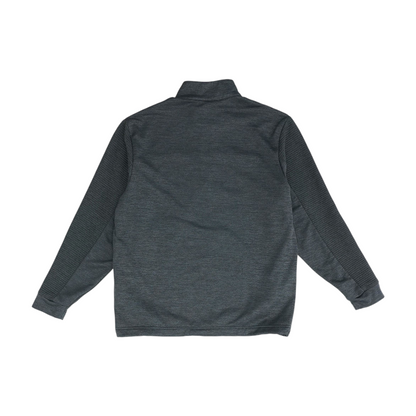 Charcoal Solid 1/4 Zip Pullover