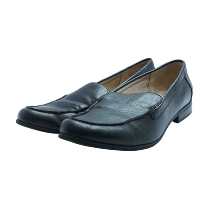 Black Slip-On Flats