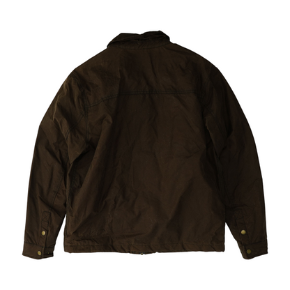 Brown Solid Jacket