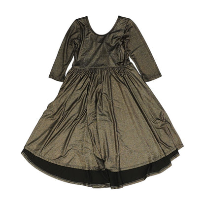 Bronze Solid Dress