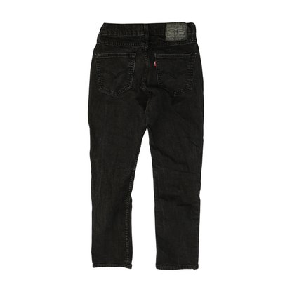 514 Black Straight Jeans