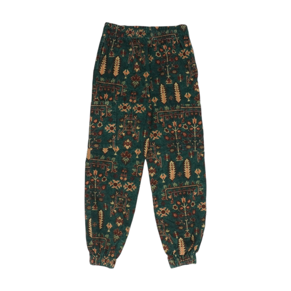 Urban Outfitters Teal Abstract Pants – Image 2