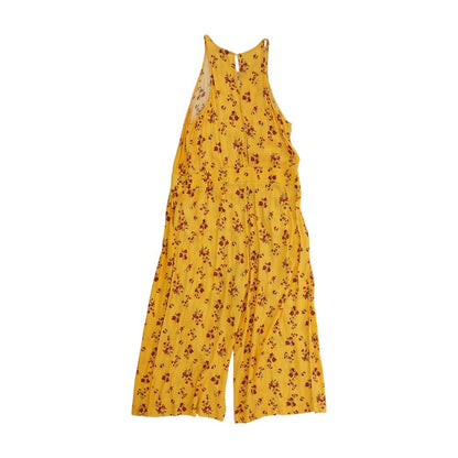Yellow Floral Jumpsuit
