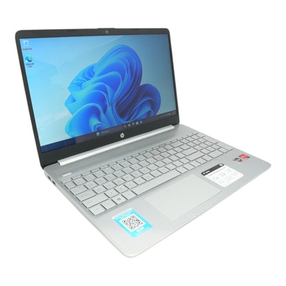 15.6" Laptop 15 Silver AMD Ryzen 3 2.6GHz 4GB RAM 512GB SSD