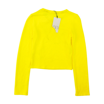 Neon Yellow Pullover Sweater