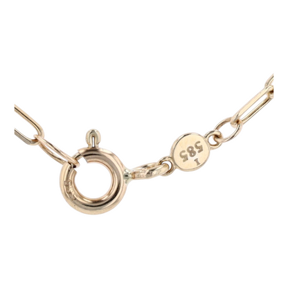 14K Yellow Gold Chain Necklace