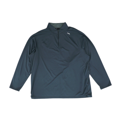 Charcoal Solid 1/4 Zip Pullover