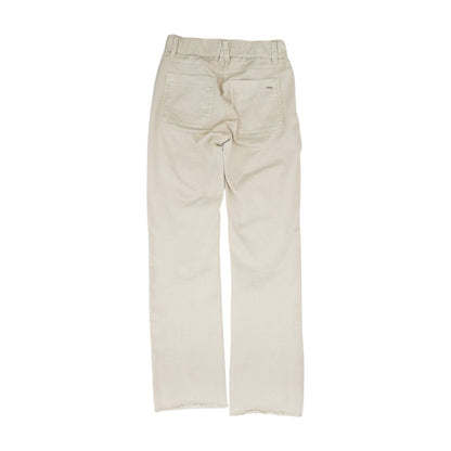 Tan Solid Chino Pants