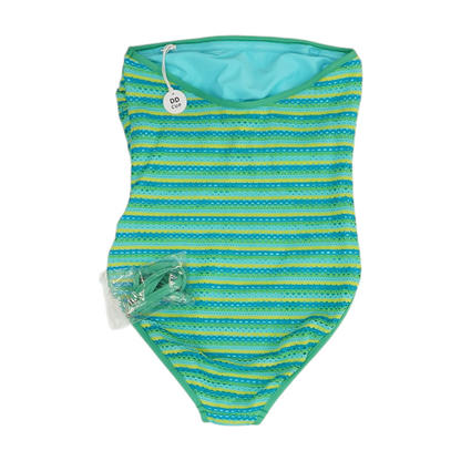 Blue Striped One-Piece