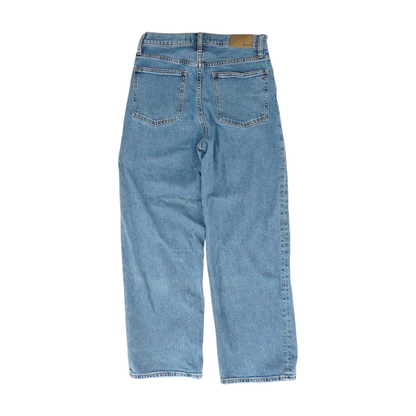 Blue Wide Leg Jeans