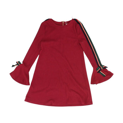 Red Solid Dress