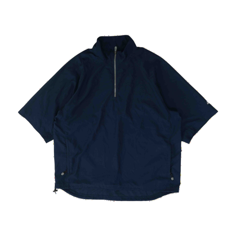 Navy Solid 1/4 Zip Pullover