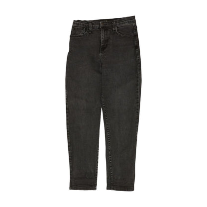 Black Solid Jeans