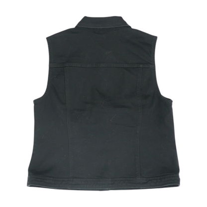 Black Solid Vest