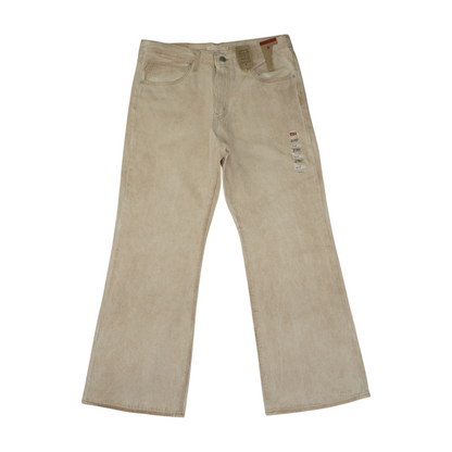 Beige Bootcut Jeans