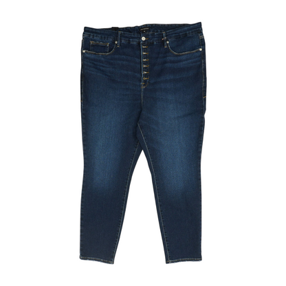 Navy Plus Skinny Jeans