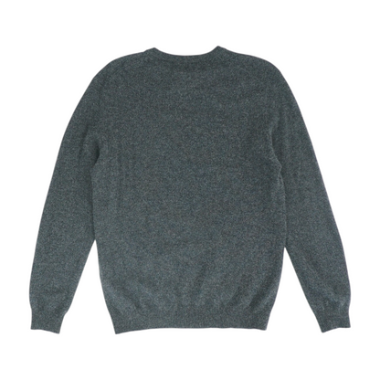 Gray Solid Pullover Sweater