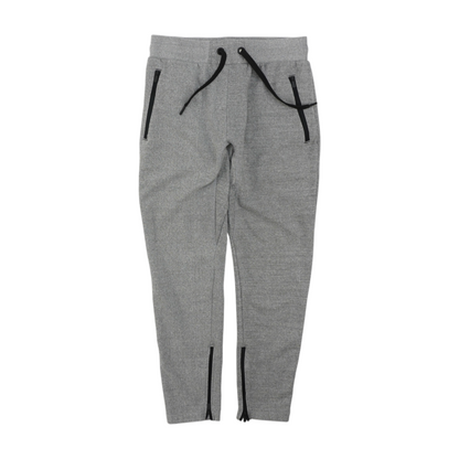 Gray Tapered Pants