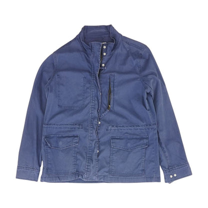 Blue Solid Lightweight Jacket