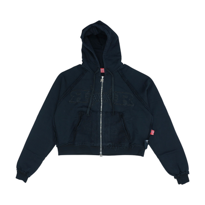 Black Solid Active Jacket